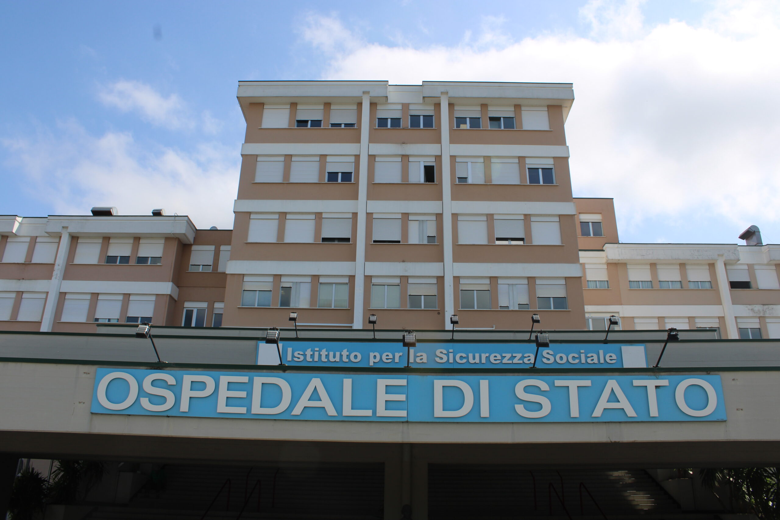 Ospedale di Stato, dal 1° novembre nuova regolamentazione della sosta nei parcheggi